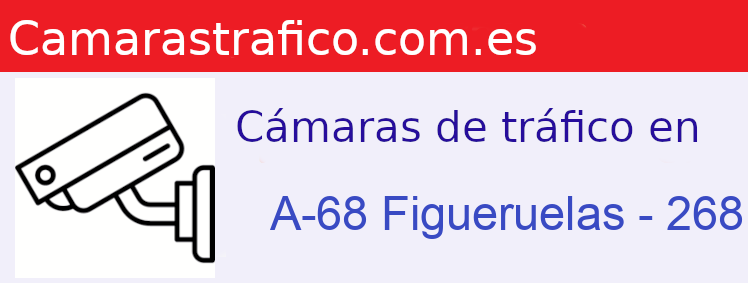 Camara trafico A-68 PK: Figueruelas - 268.790